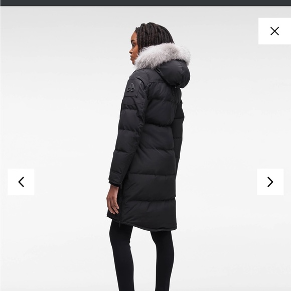 MOOSE KNUCKLES-Black Parka - Picture 2 of 14